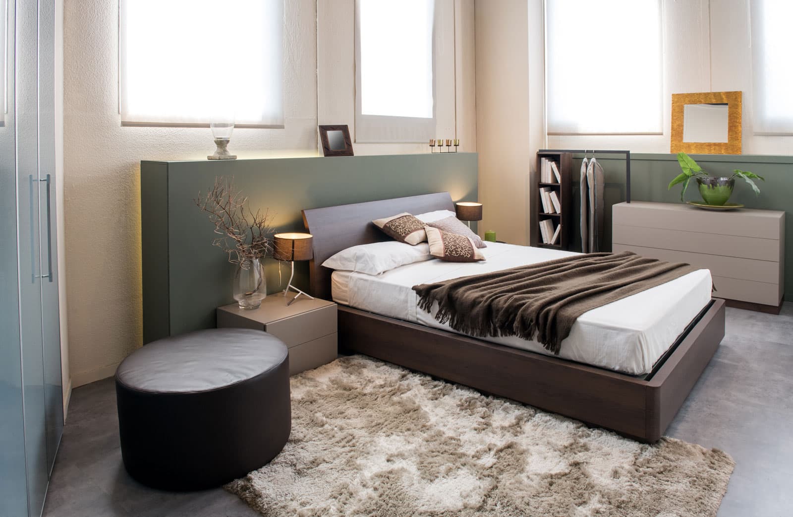 Luxury villa home furnishings.